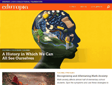 Tablet Screenshot of edutopia.org